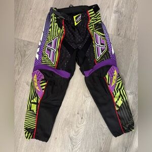 Youth Boys Fly Racing Motoctoss Pants Size 20
